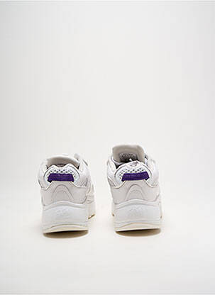 Adidași material neted toc de 4 la 6 cm alb EYTYS femeie