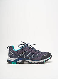 Adidași vârf rotund toc plat până la 3 cm albastru MEINDL femme