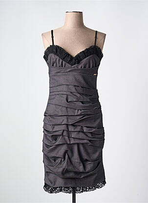 Rochie midi gri RINASCIMENTO femeie