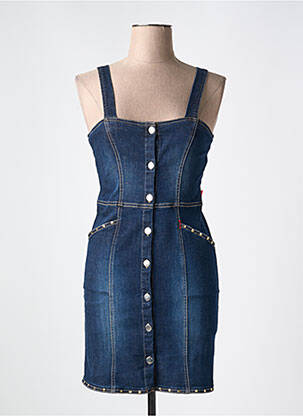 Rochie scurtă albastru TEMPERATURA femeie