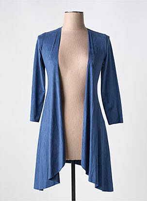 Vestă cu mâneci lungi albastru RINASCIMENTO femeie