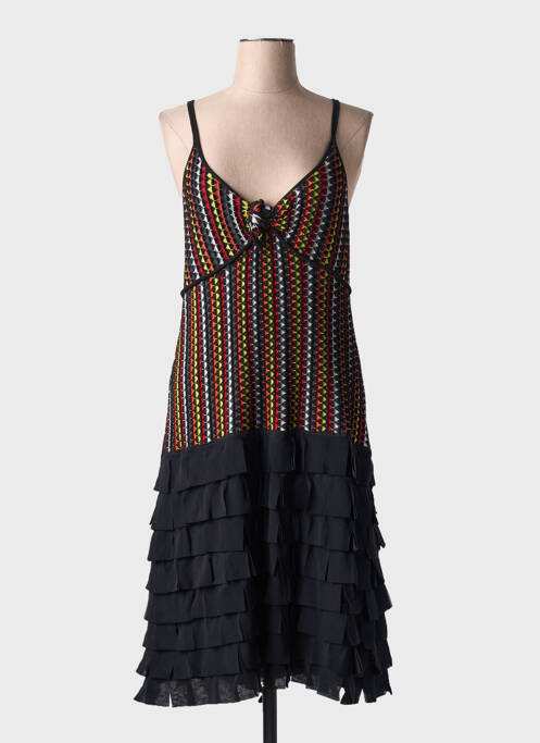 Rochie midi negru DIDIER PARAKIAN femeie