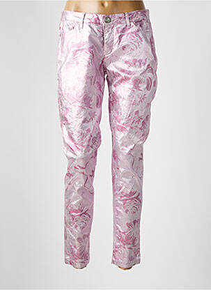 Pantalon slim buzunare roz ANA SOUSA femeie