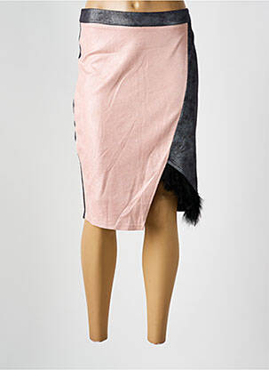 Fustă midi roz SMASH! femeie