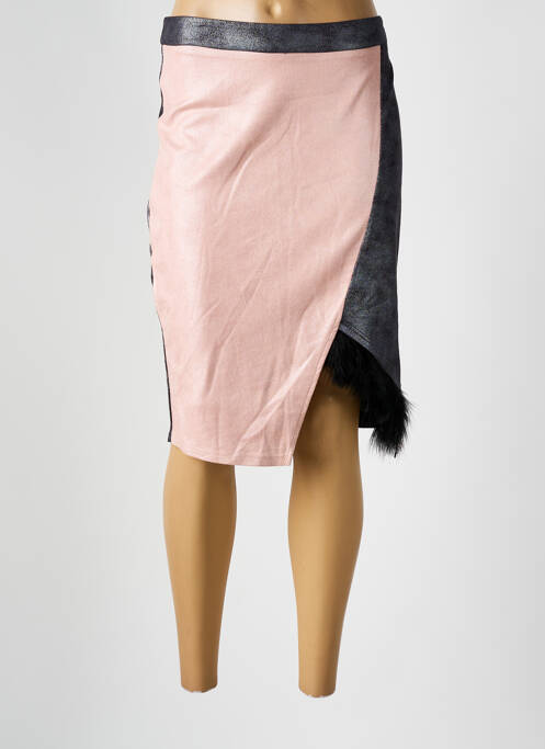 Fustă midi roz SMASH! femeie