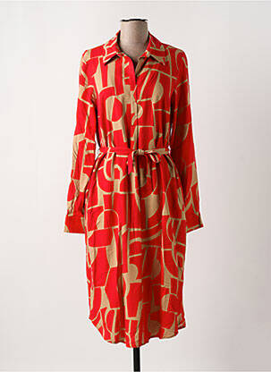 Rochie midi roșu SUZA femeie