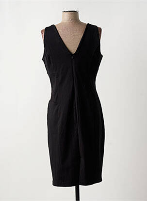 Rochie midi fără mâneci fără mâneci negru SUZA femeie