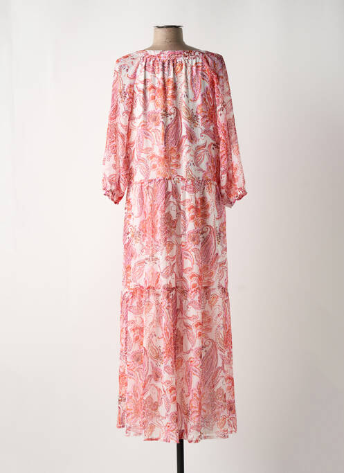 Rochie lungă roz SUZA femeie