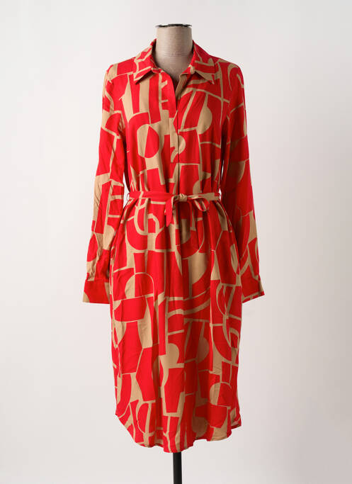 Rochie midi roșu SUZA femeie