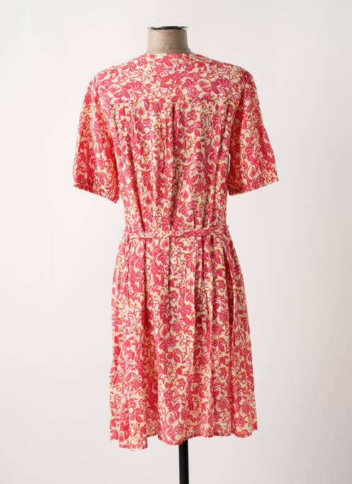 Rochie midi roz JULIE GUERLANDE femeie