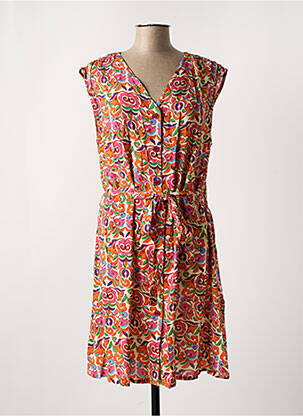 Rochie midi portocaliu JULIE GUERLANDE femeie