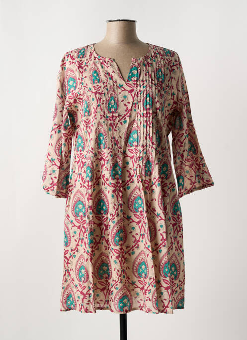 Rochie midi bej LA FIANCÉE femeie