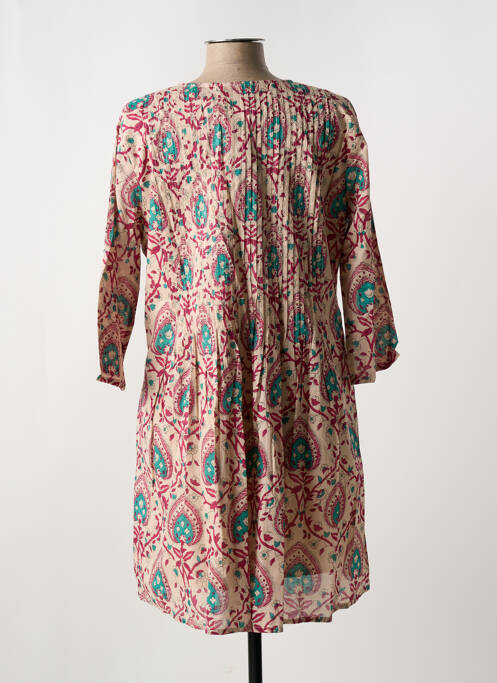 Rochie midi bej LA FIANCÉE femeie