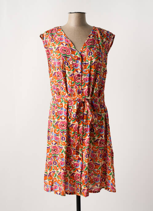 Rochie midi portocaliu JULIE GUERLANDE femeie