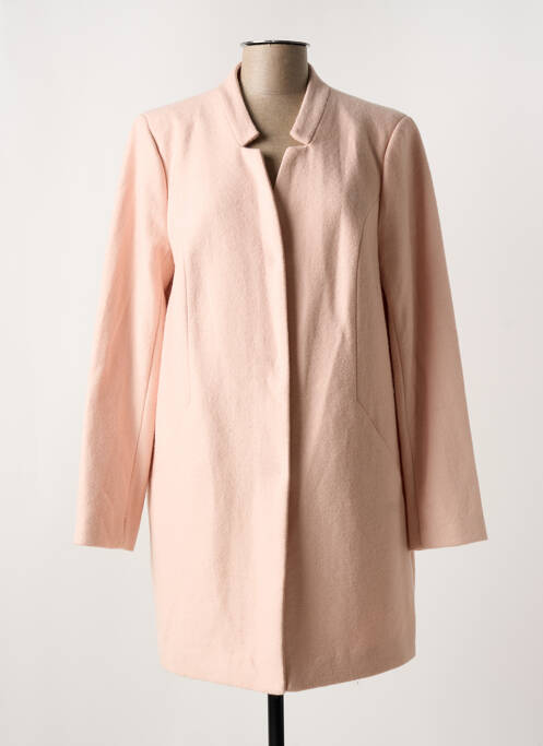 Palton lung roz BRANDTEX femeie