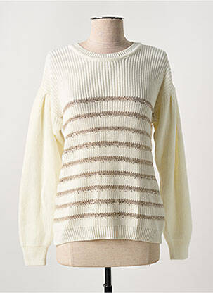 Pulover bej MORE & MORE femeie