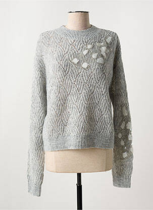 Pulover gri SUZA femeie