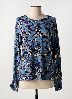 Tricou mâneci lungi mâneci lungi albastru MORE & MORE femeie