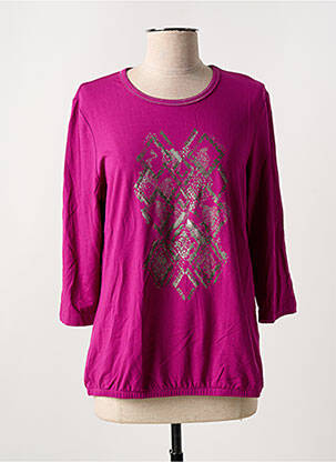 Tricou violet BRANDTEX femeie