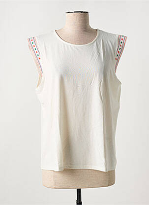 Tricou bej JULIE GUERLANDE femeie