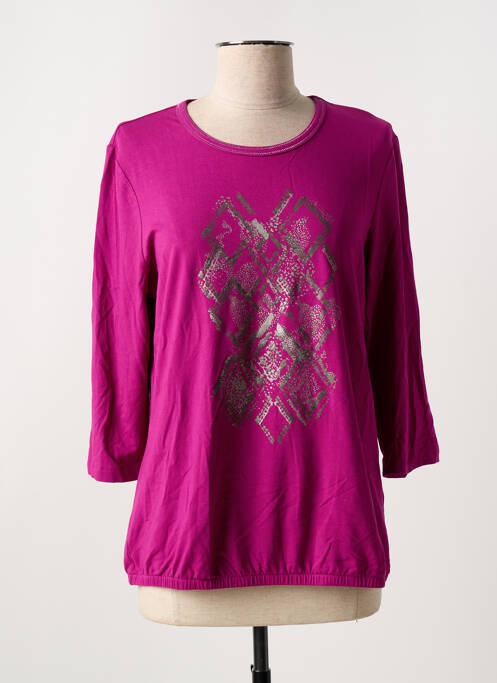 Tricou violet BRANDTEX femeie