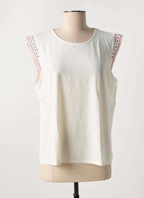 Tricou bej JULIE GUERLANDE femeie