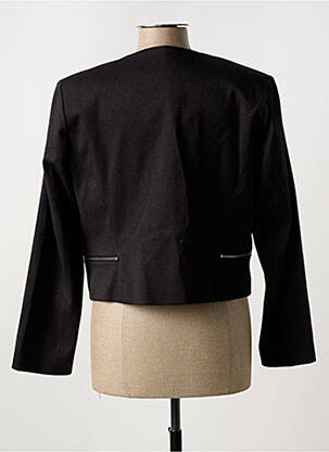 Jachete elegante guler rotund negru PAUSE CAFE femeie