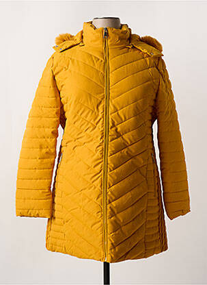 Geacă matlasată galben SATURNE femeie