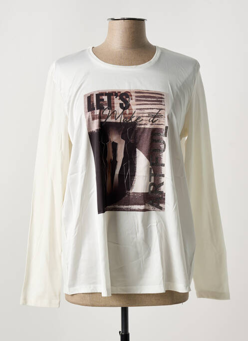 Tricou alb SUZA femeie