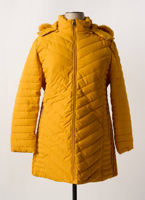 Geacă matlasată galben SATURNE femeie