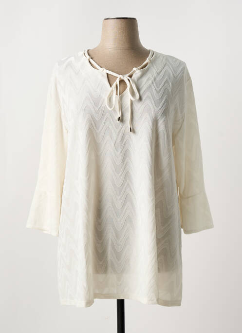 Tunică mâneci lungi alb 2W PARIS femeie