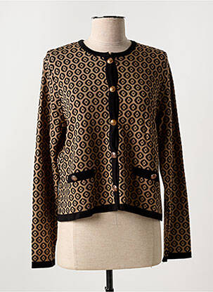 Vestă cu mâneci lungi maro MORE & MORE femeie