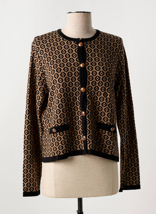 Vestă cu mâneci lungi maro MORE & MORE femeie