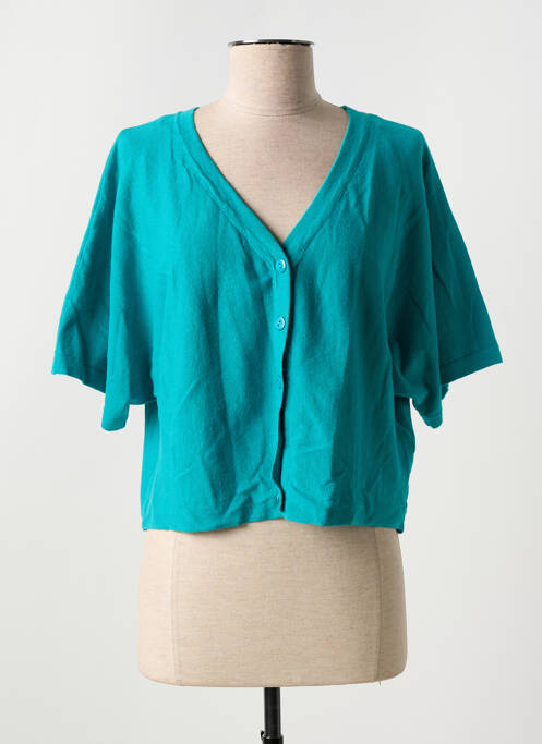 Vestă cu mâneci scurte albastru LA FIANCÉE femeie