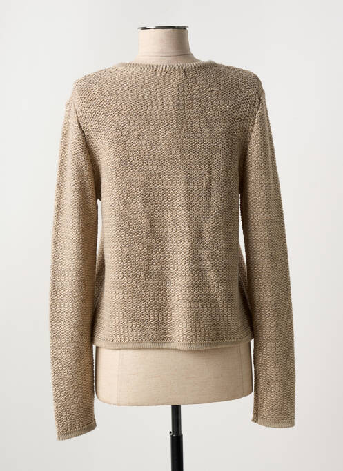 Vestă cu mâneci lungi maro SIGNE NATURE femeie