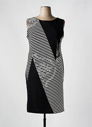Rochie midi fără mâneci fără mâneci negru TINTA STYLE femeie