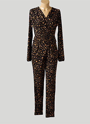 Salopetă-pantalon maro SUZA femeie