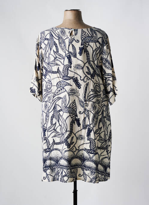 Rochie midi albastru ORIENTIQUE NATURALLY femeie