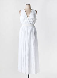 Rochie lungă fără mâneci fără mâneci alb C'MELODIE femme