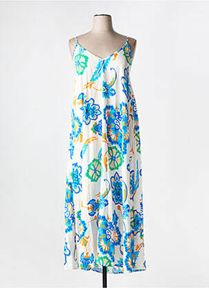 Rochie lungă albastru C'MELODIE femeie