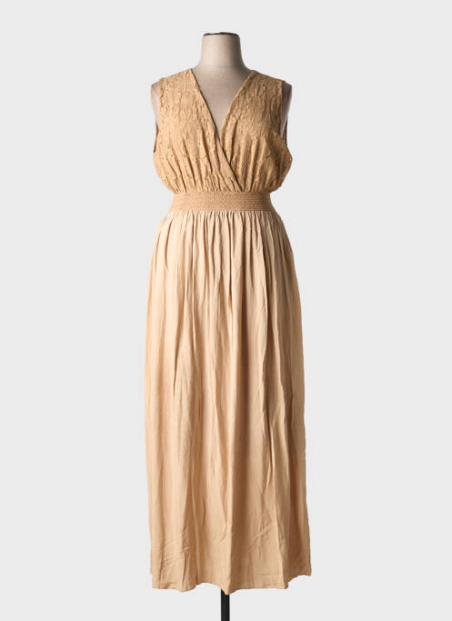 Rochie lungă maro C'MELODIE femeie