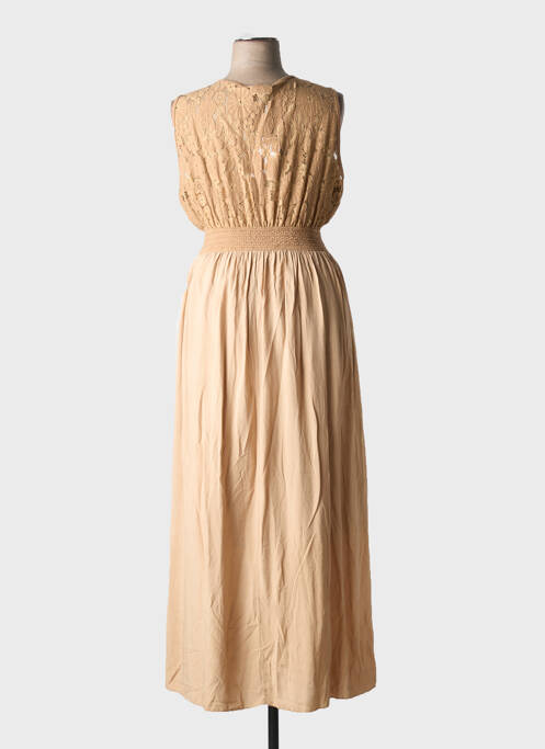 Rochie lungă maro C'MELODIE femeie