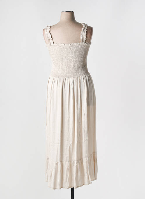 Rochie lungă bej C'MELODIE femeie