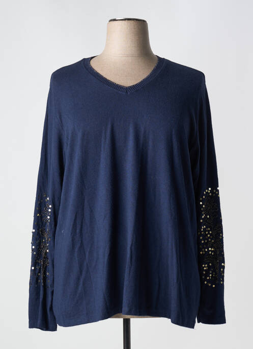 Pulover albastru C'MELODIE femeie