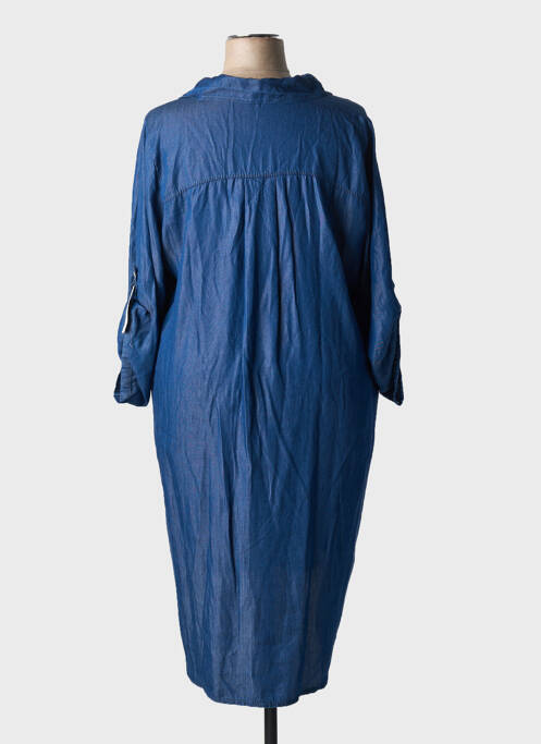 Tunică mâneci lungi albastru MADE IN ITALY femeie