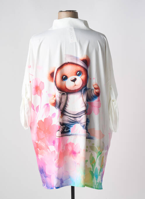 Tunică mâneci lungi roz MADE IN ITALY femeie