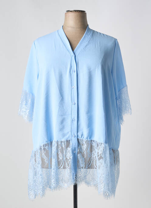 Tunică mâneci lungi albastru NEW COLLECTION femeie