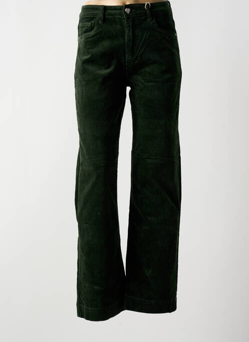 Pantalon drept verde KAROSTAR femeie