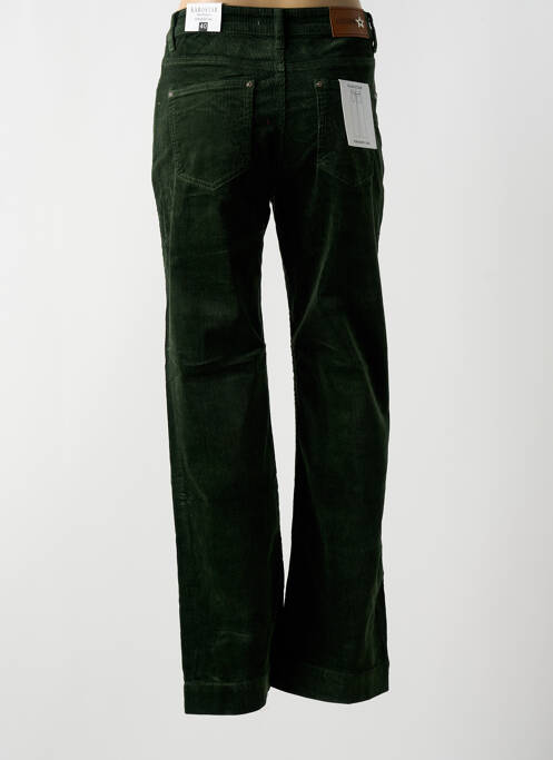 Pantalon drept verde KAROSTAR femeie
