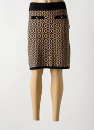 Fustă midi croială dreaptă negru MORE & MORE femme